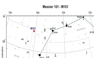 M101 Lagekarte